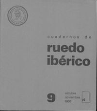 Ruedo Ibérico Nº 9