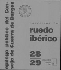 Ruedo Ibérico Nº 28-29