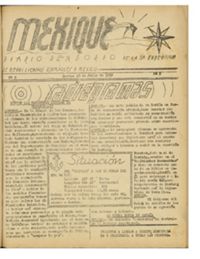 Mexique Nº9 25-7-1939