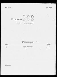 Agapito Fernandez, Miguel