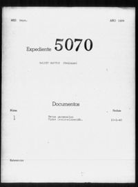 Balbin Santos, Balbino