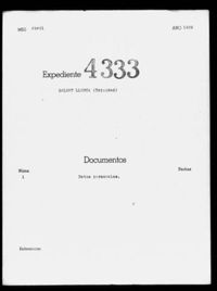 Balort Llorca, Trinidad