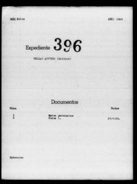 Bellas Acevedo, Balbino