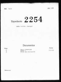 Campa Claverol, Domingo