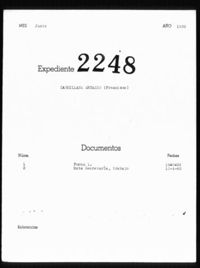 Cabrillana Artesio, Francisco