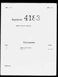 Ferrer Sanzano, Manuel