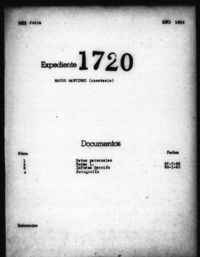 Macho Martinez, Anastasio