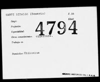 Martí Hidalgo, Rosario