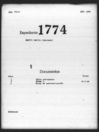 Martín García, Laureano