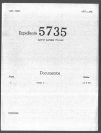 Martín Laplaza, Teresa