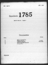 Martín Molina, Ángel