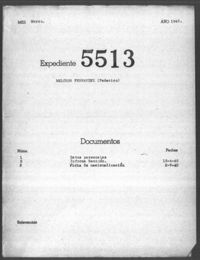 Melchor Fernández, Federico