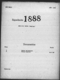 Mendibil Ureta, Domingo