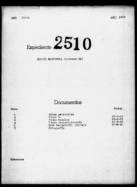 Miguel Martorell, Alfonso de