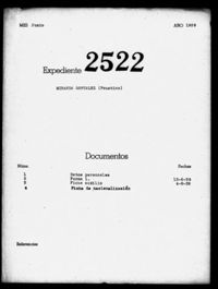 Miranda González, Faustino