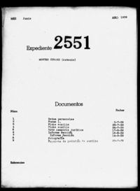 Montes Cunard, Antonio