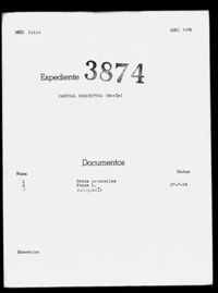 Pascual Casaesteba, María