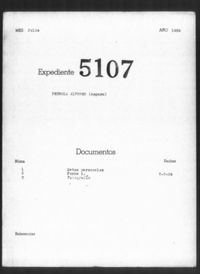 Pedrola Alfonso, Amparo