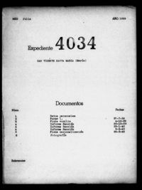 San Vicénte Santa Maria, María