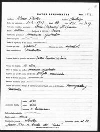 Alonso Flaño, Santiago