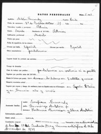 Antolín Fernández, Pacita