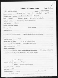 Pujol Jordana, Buenaventura