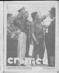 Crónica, Núm. 410, 19 de Septiembre de 1937