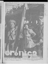 Crónica, Núm. 461, 11 de Septiembre de 1938