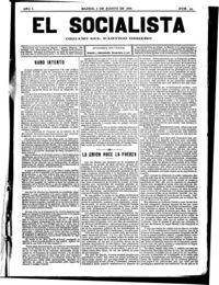 Socialista, El  p 02824 - (1886/08/06)