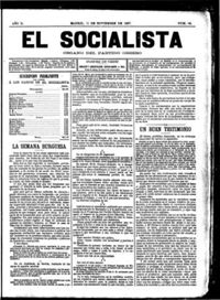 Socialista, El  p 02824 - (1887/11/11)