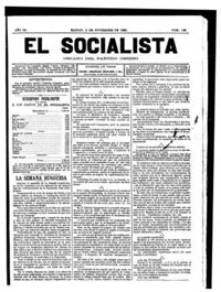 Socialista, El  p 02824 - (1888/11/02)