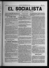 Socialista, El  p 02824 - (1892/04/15)