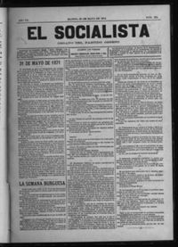 Socialista, El  p 02824 - (1892/05/20)