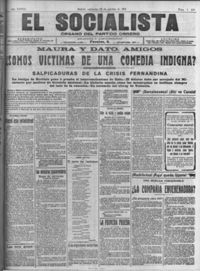 Socialista, El  p 02824 - (1913/10/29)