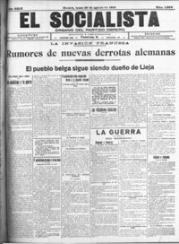 Socialista, El  p 02824 - (1914/08/10)