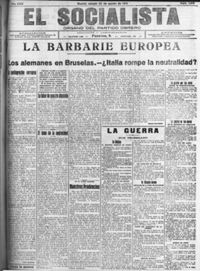 Socialista, El  p 02824 - (1914/08/22)