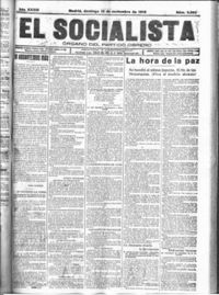 Socialista, El  p 02824 - (1918/11/10)