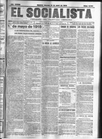 Socialista, El  p 02824 - (1918/04/19)