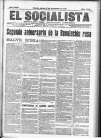 Socialista, El  p 02824 - (1919/11/08)