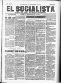 Socialista, El  p 02824 - (1919/11/25)