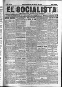 Socialista, El  p 02824 - (1919/02/25)