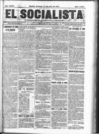 Socialista, El  p 02824 - (1919/07/27)