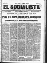 Socialista, El  p 02824 - (1919/08/14)