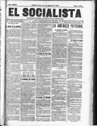 Socialista, El  p 02824 - (1919/08/25)