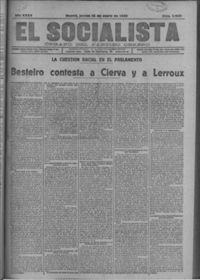 Socialista, El  p 02824 - (1920/01/15)