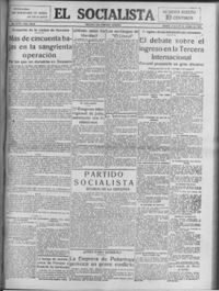 Socialista, El  p 02824 - (1920/10/15)