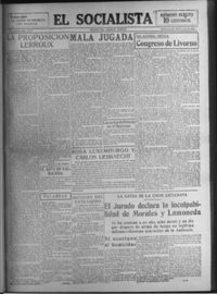 Socialista, El  p 02824 - (1921/01/20)