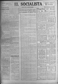 Socialista, El  p 02824 - (1921/07/25)