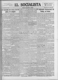 Socialista, El  p 02824 - (1922/10/14)