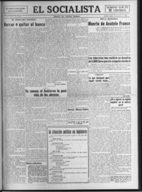 Socialista, El  p 02824 - (1924/10/14)